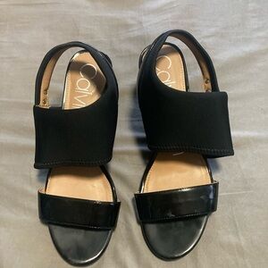 Calvin Klein Braylin Wedged Sandals